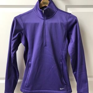 Nike Women’s Golf, Small purple half-zip
